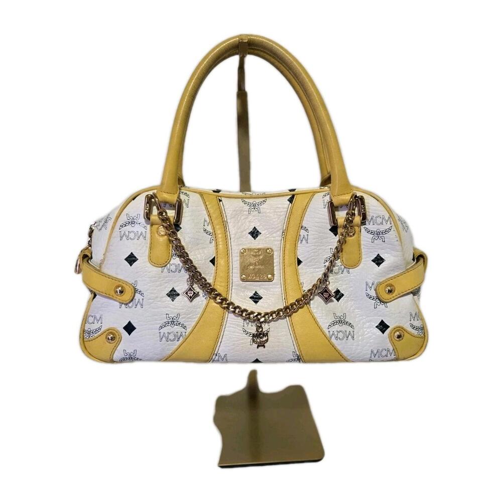 MCM Vistetos Ella Boston Bag